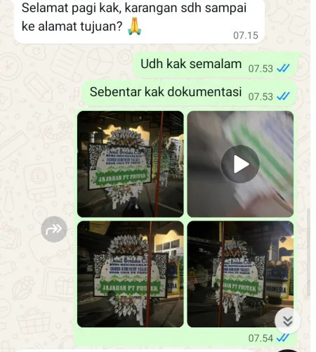 Pengiriman Papan Bunga Selamat Luxury Wedding Venue Jakarta