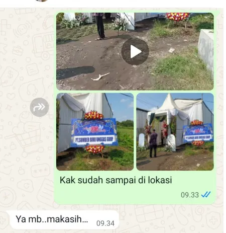 Pengiriman Karangan Bunga Luxury Wedding Venue Jakarta
