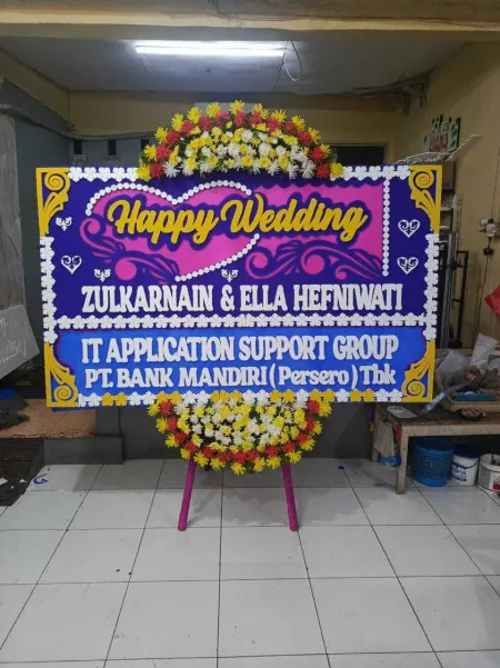 Papan Bunga Luxury Wedding Venue Jakarta