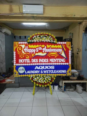 Papan Bunga di Luxury Wedding Venue Jakarta