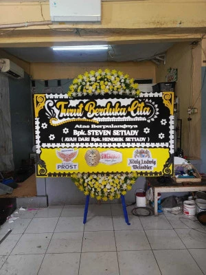 Papan Bunga di Luxury Wedding Venue Jakarta
